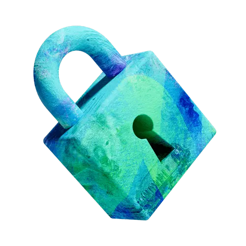 Login lock illustration